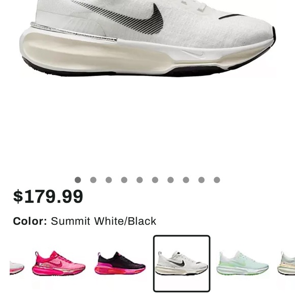 Nike womens ZOOM X invincible run 3 size 10.5. Worn 3 times. EUC - Picture 6 of 12